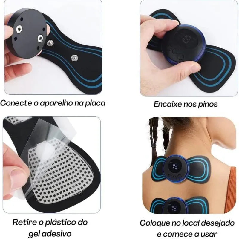 Massageador EMS portátil