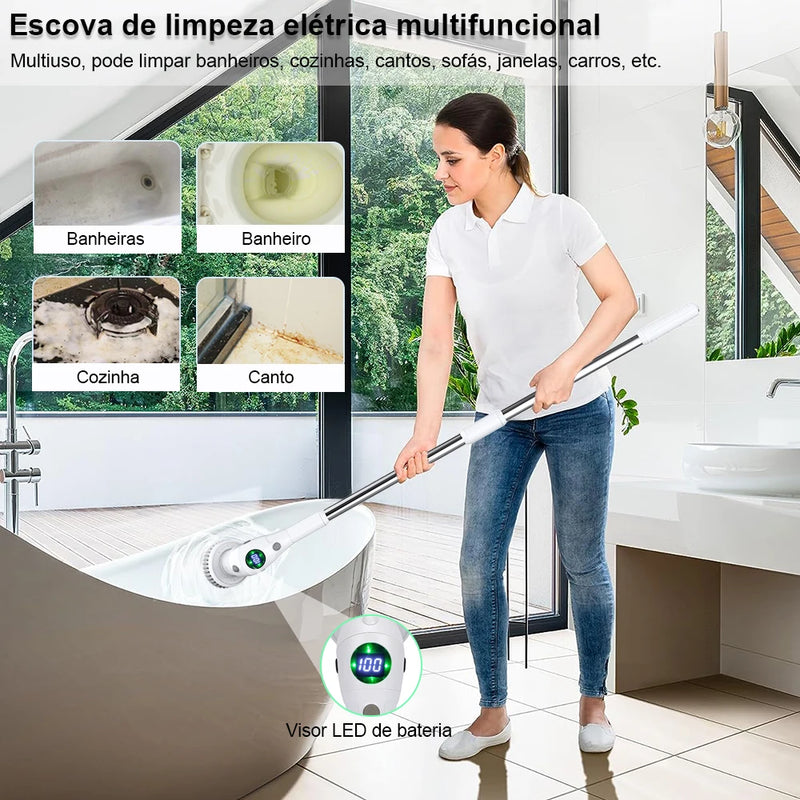 Escova Elétrica - Max Cleaning Brush