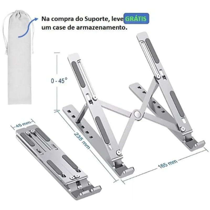 Suporte De Notebook Compacto Articulado