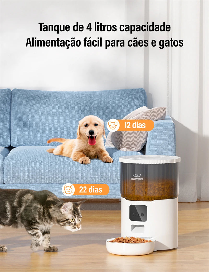 Alimentador Elétrico e Automático Pets