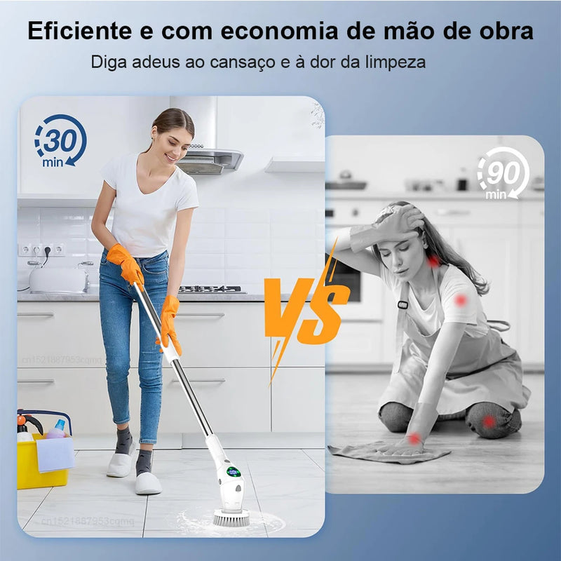 Escova Elétrica - Max Cleaning Brush