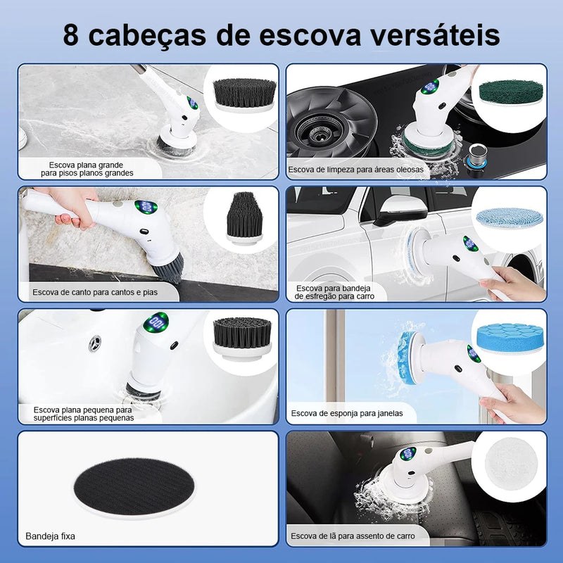 Escova Elétrica - Max Cleaning Brush